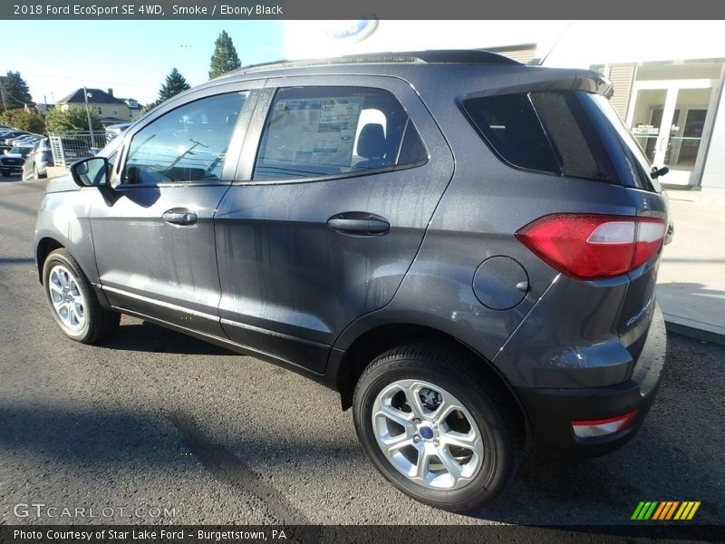Smoke / Ebony Black 2018 Ford EcoSport SE 4WD