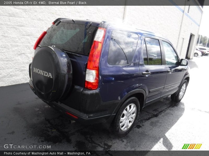 Eternal Blue Pearl / Black 2005 Honda CR-V EX 4WD
