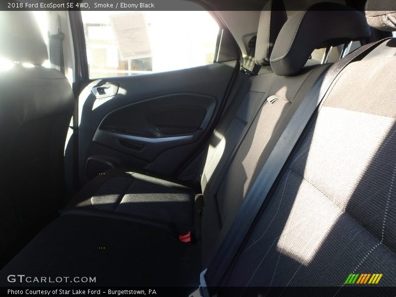 Smoke / Ebony Black 2018 Ford EcoSport SE 4WD
