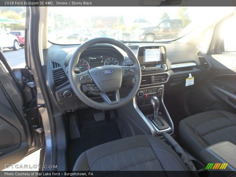 Smoke / Ebony Black 2018 Ford EcoSport SE 4WD