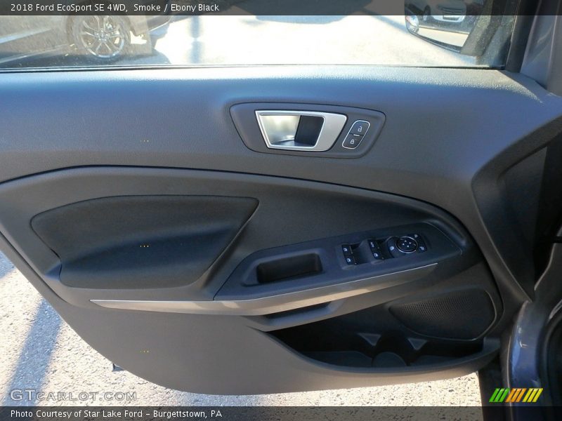 Smoke / Ebony Black 2018 Ford EcoSport SE 4WD