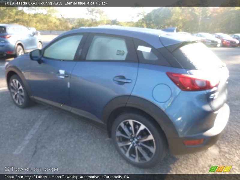 Eternal Blue Mica / Black 2019 Mazda CX-3 Touring AWD
