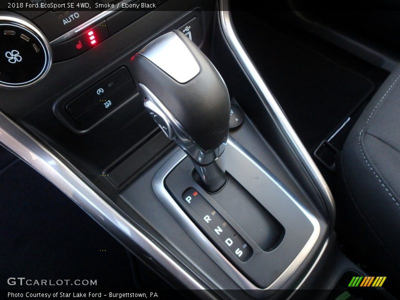 Smoke / Ebony Black 2018 Ford EcoSport SE 4WD