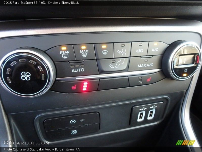 Smoke / Ebony Black 2018 Ford EcoSport SE 4WD
