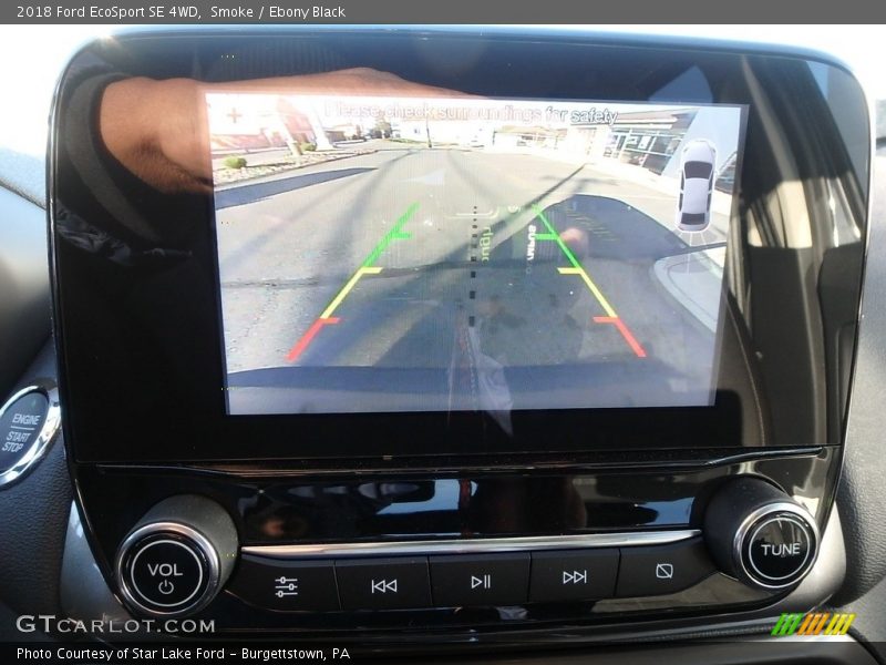 Smoke / Ebony Black 2018 Ford EcoSport SE 4WD