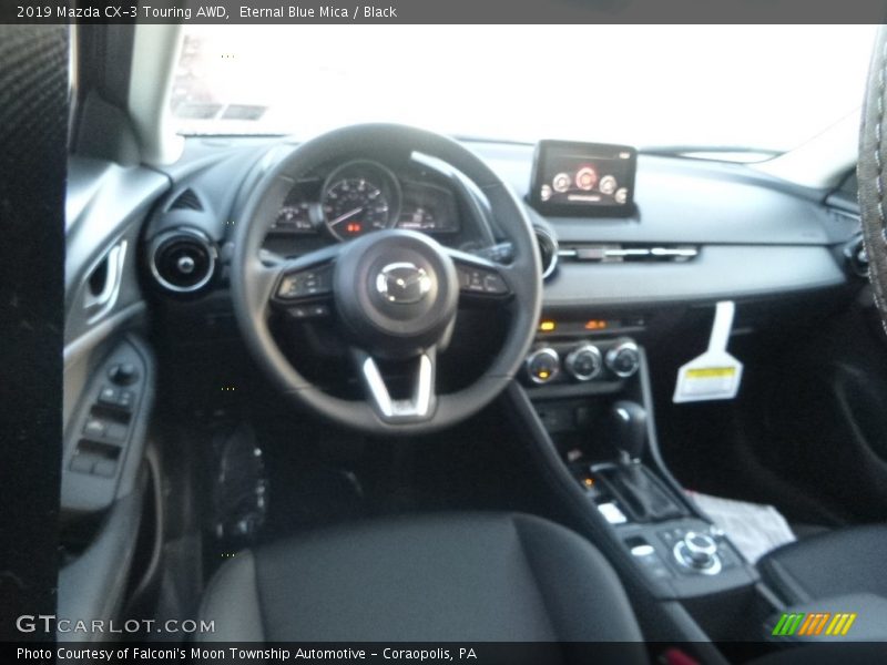 Eternal Blue Mica / Black 2019 Mazda CX-3 Touring AWD