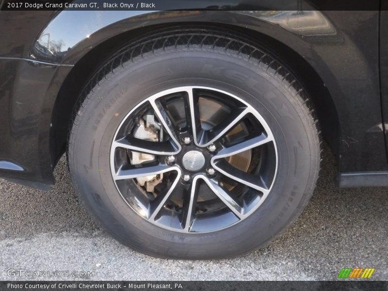 Black Onyx / Black 2017 Dodge Grand Caravan GT