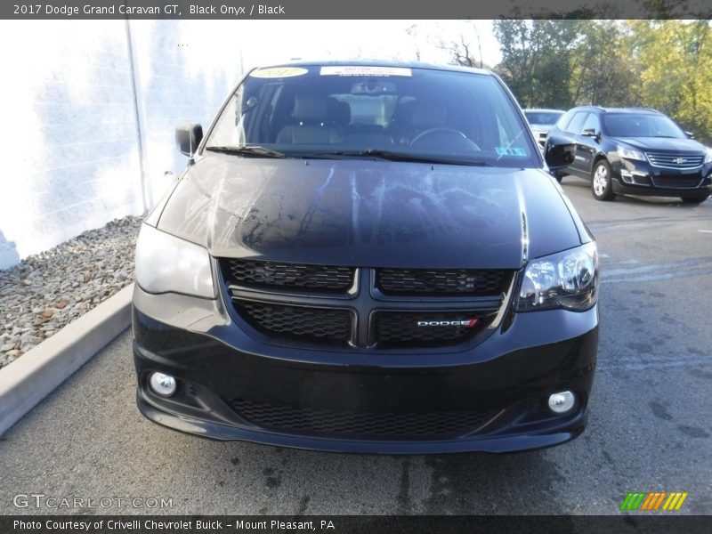 Black Onyx / Black 2017 Dodge Grand Caravan GT