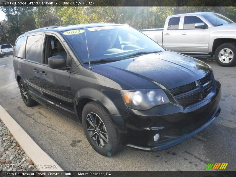 Black Onyx / Black 2017 Dodge Grand Caravan GT