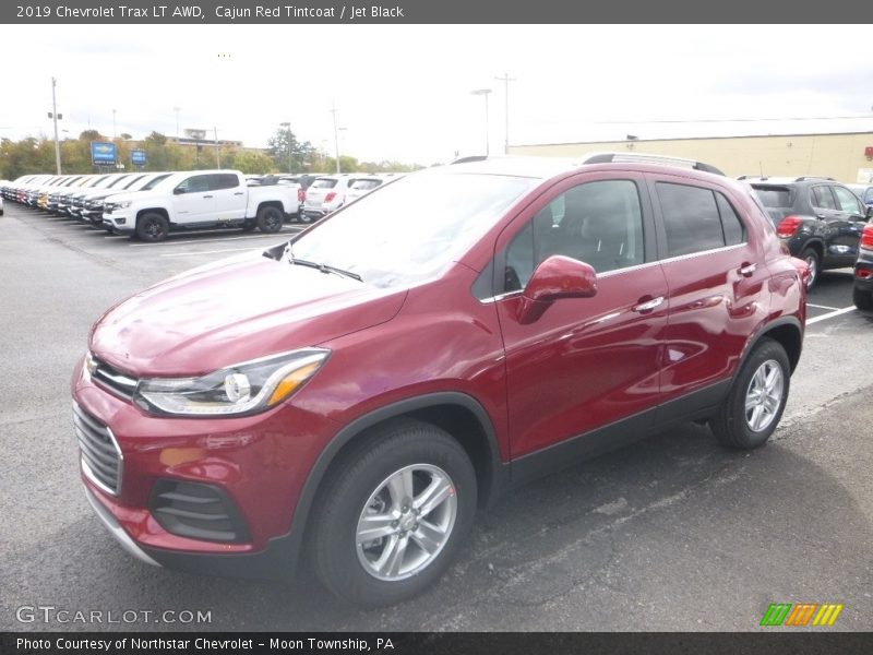 Cajun Red Tintcoat / Jet Black 2019 Chevrolet Trax LT AWD