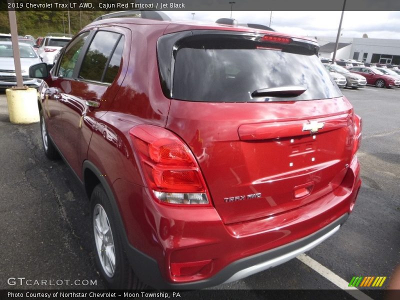 Cajun Red Tintcoat / Jet Black 2019 Chevrolet Trax LT AWD