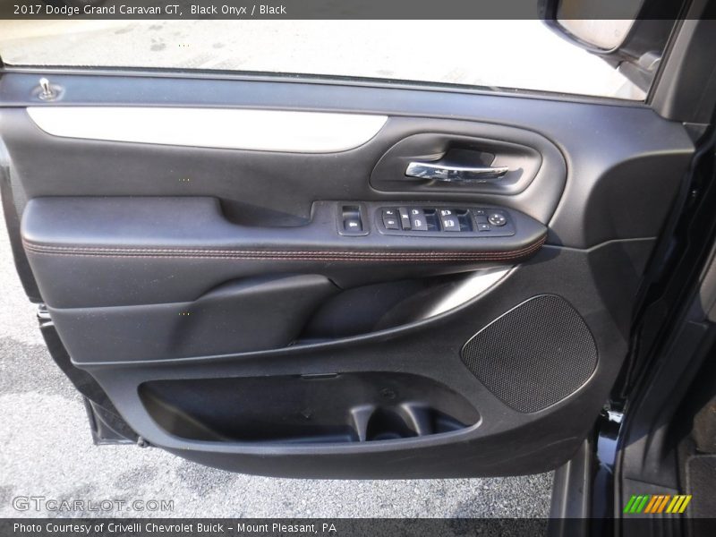 Black Onyx / Black 2017 Dodge Grand Caravan GT