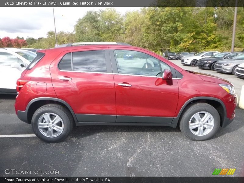 Cajun Red Tintcoat / Jet Black 2019 Chevrolet Trax LT AWD