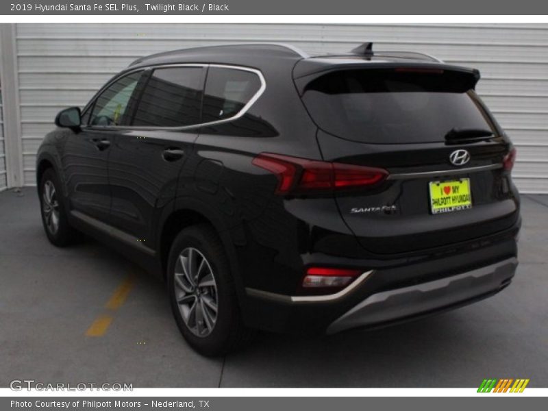 Twilight Black / Black 2019 Hyundai Santa Fe SEL Plus