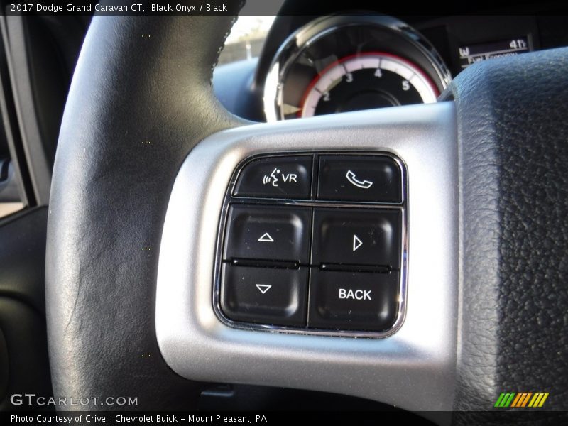 Black Onyx / Black 2017 Dodge Grand Caravan GT