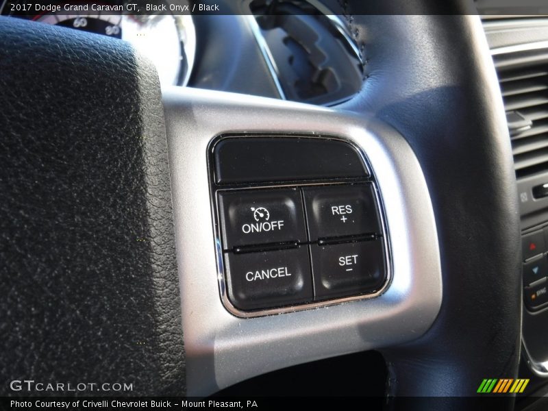 Black Onyx / Black 2017 Dodge Grand Caravan GT