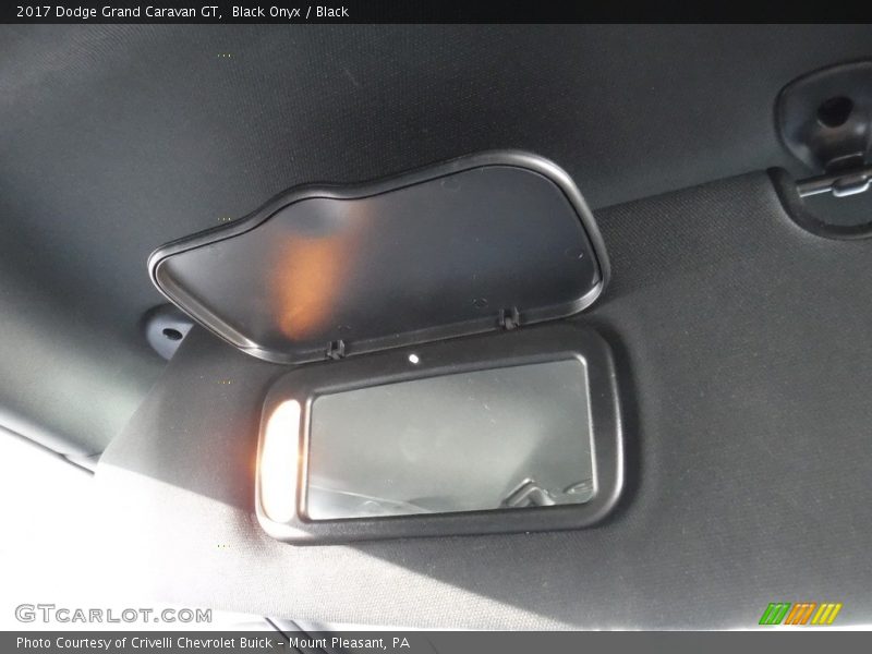 Black Onyx / Black 2017 Dodge Grand Caravan GT