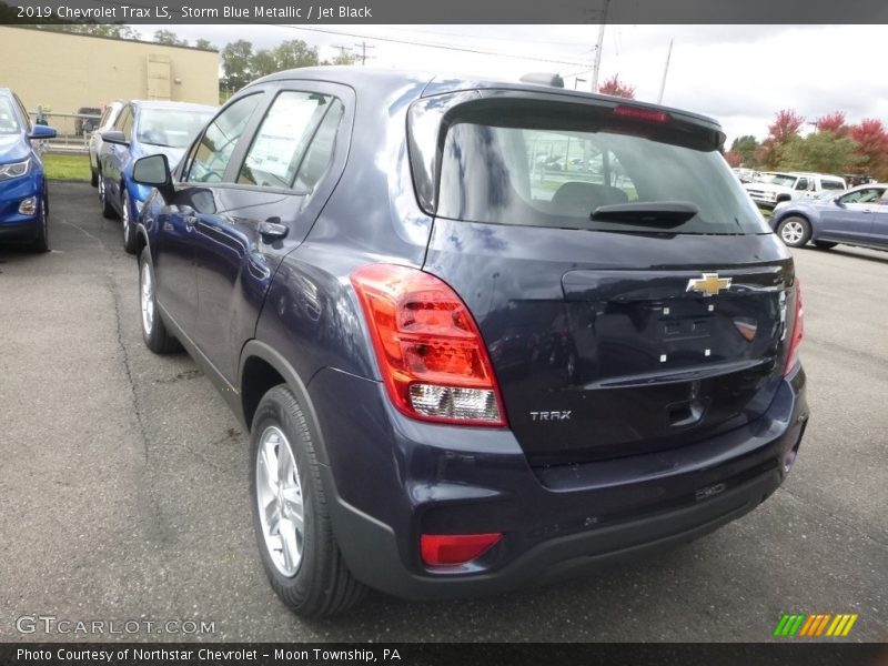 Storm Blue Metallic / Jet Black 2019 Chevrolet Trax LS
