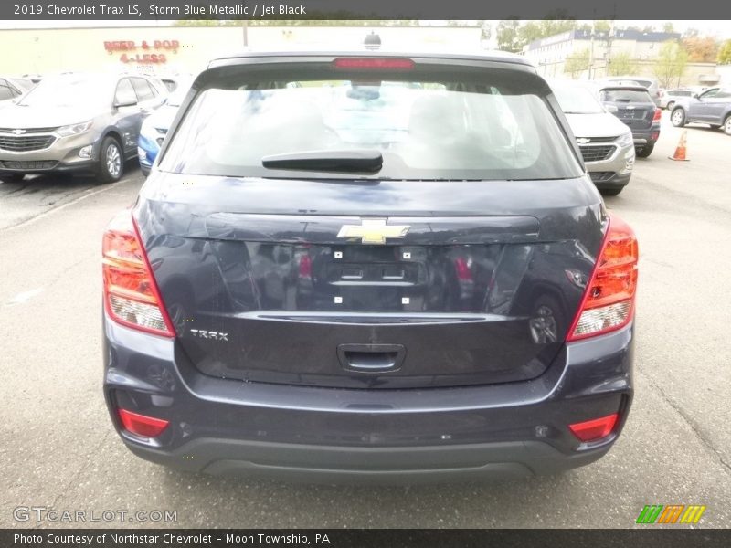 Storm Blue Metallic / Jet Black 2019 Chevrolet Trax LS