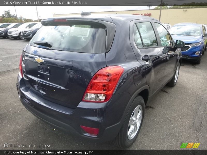 Storm Blue Metallic / Jet Black 2019 Chevrolet Trax LS