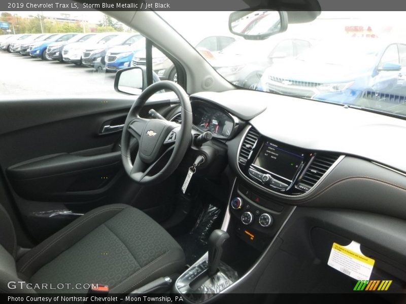 Storm Blue Metallic / Jet Black 2019 Chevrolet Trax LS