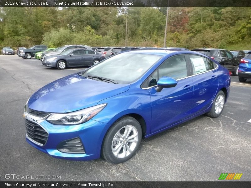 Kinetic Blue Metallic / Jet Black/­Galvanized 2019 Chevrolet Cruze LT