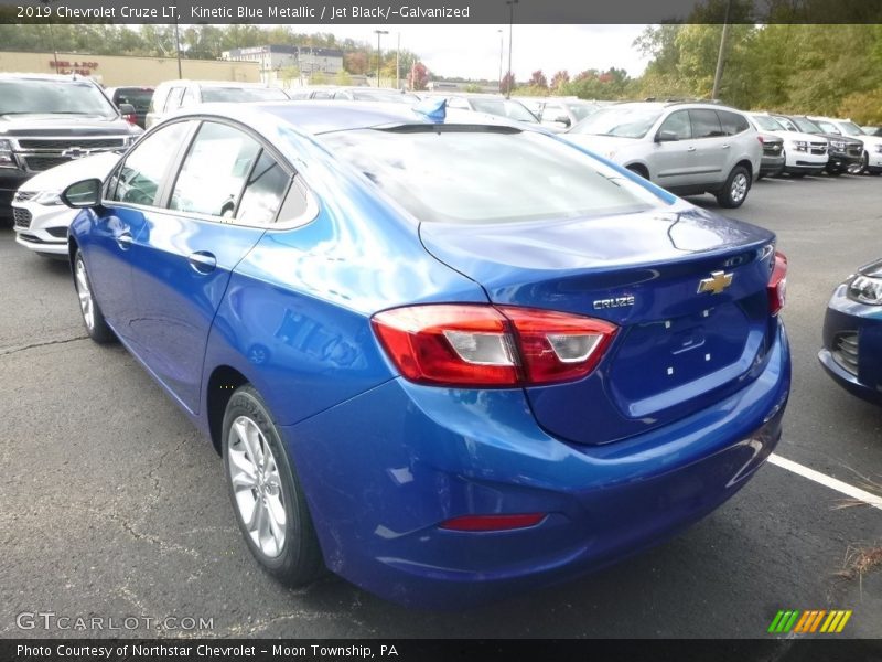 Kinetic Blue Metallic / Jet Black/­Galvanized 2019 Chevrolet Cruze LT