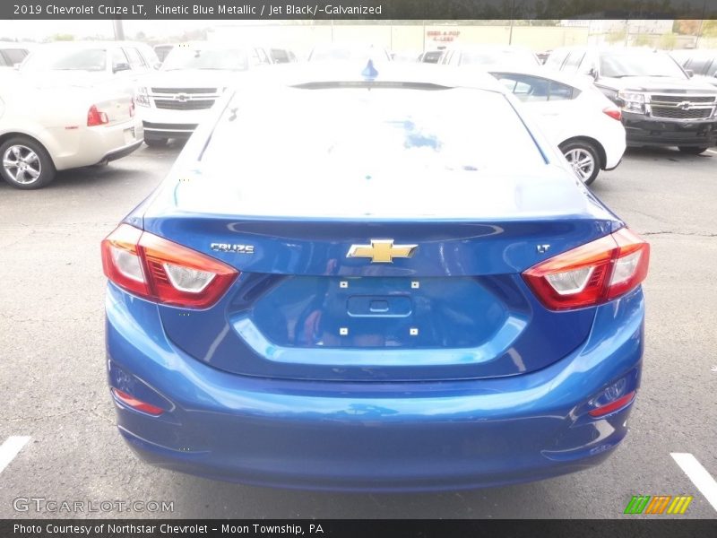 Kinetic Blue Metallic / Jet Black/­Galvanized 2019 Chevrolet Cruze LT