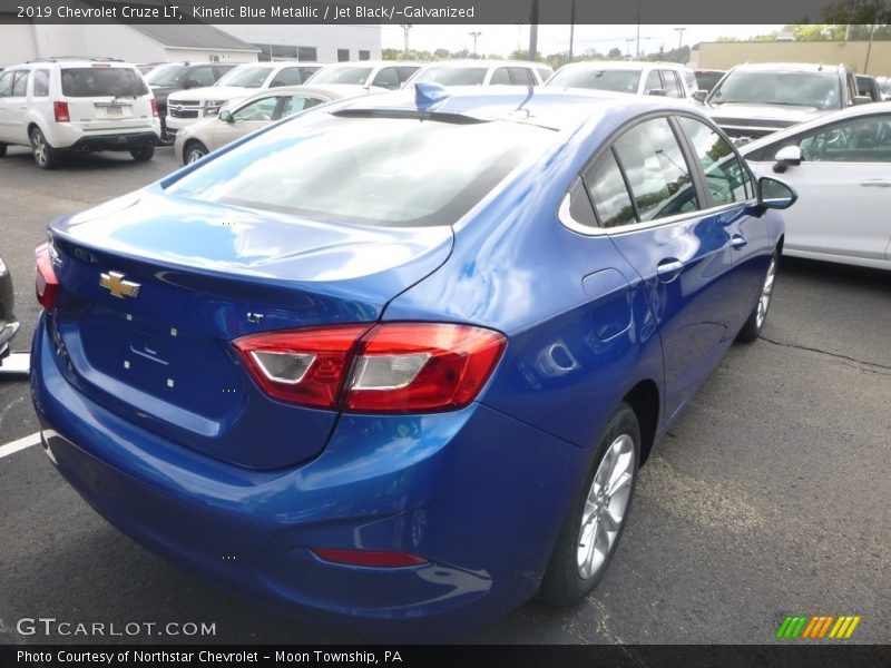 Kinetic Blue Metallic / Jet Black/­Galvanized 2019 Chevrolet Cruze LT
