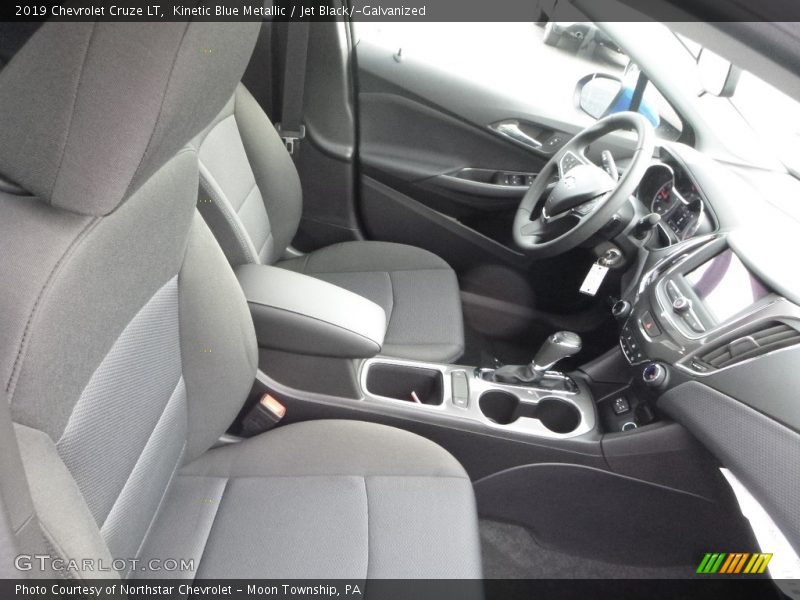 Kinetic Blue Metallic / Jet Black/­Galvanized 2019 Chevrolet Cruze LT