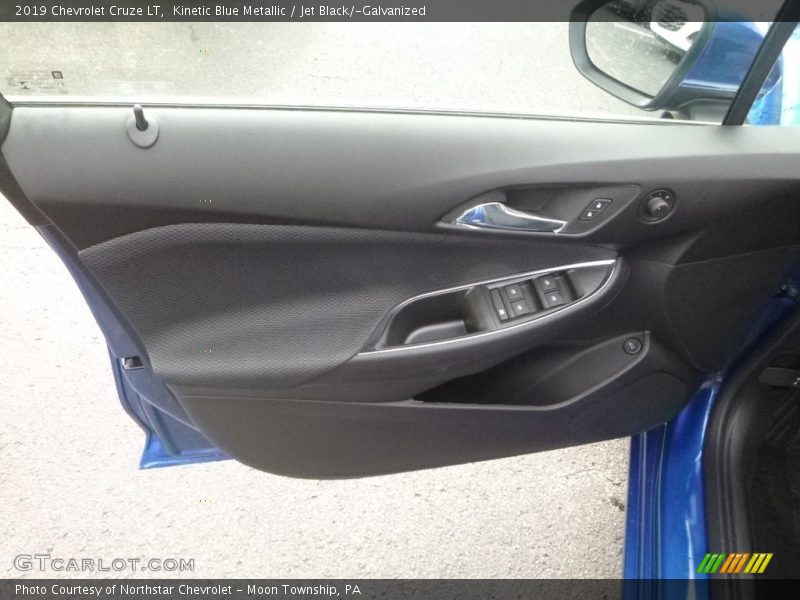 Kinetic Blue Metallic / Jet Black/­Galvanized 2019 Chevrolet Cruze LT