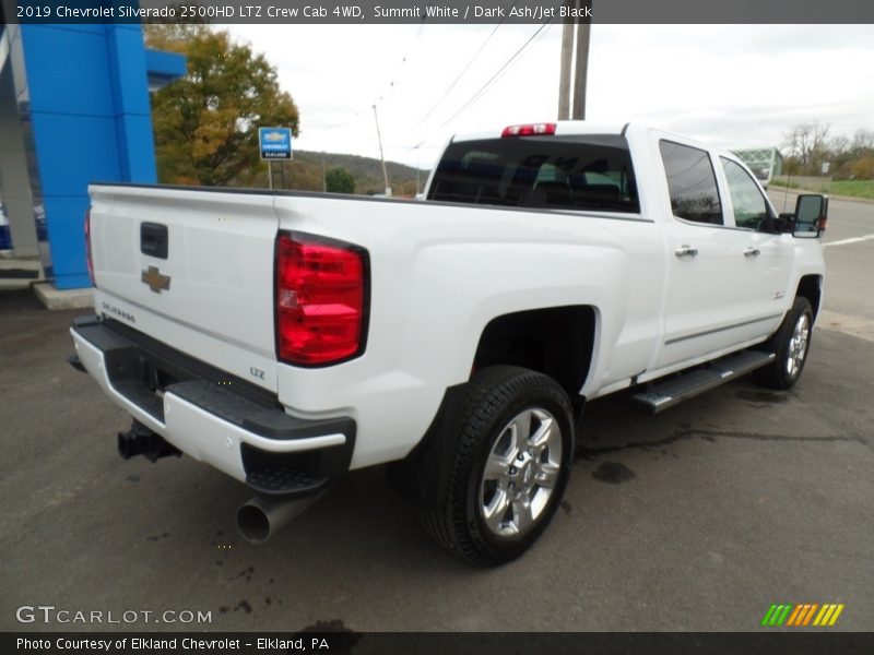 Summit White / Dark Ash/Jet Black 2019 Chevrolet Silverado 2500HD LTZ Crew Cab 4WD