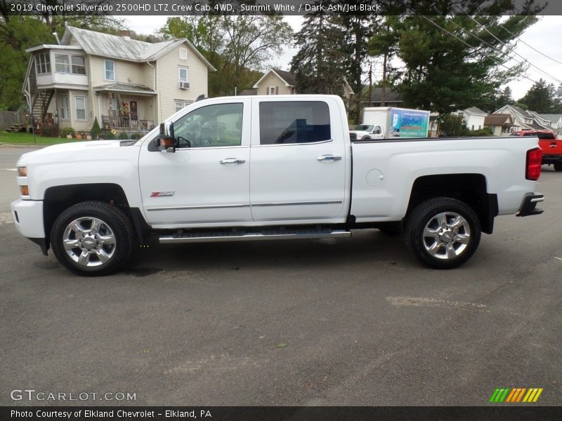Summit White / Dark Ash/Jet Black 2019 Chevrolet Silverado 2500HD LTZ Crew Cab 4WD