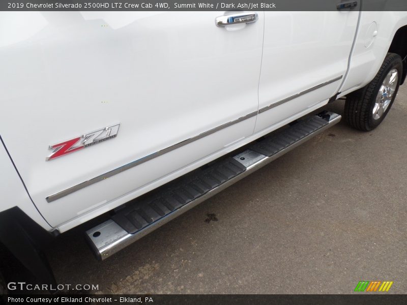 Summit White / Dark Ash/Jet Black 2019 Chevrolet Silverado 2500HD LTZ Crew Cab 4WD