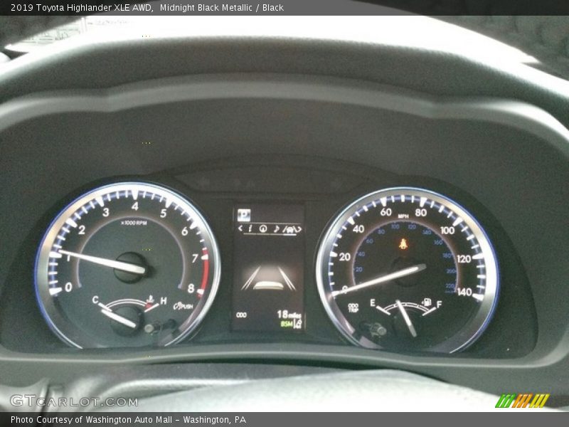  2019 Highlander XLE AWD XLE AWD Gauges