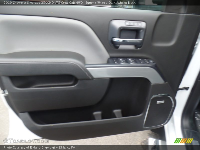 Summit White / Dark Ash/Jet Black 2019 Chevrolet Silverado 2500HD LTZ Crew Cab 4WD