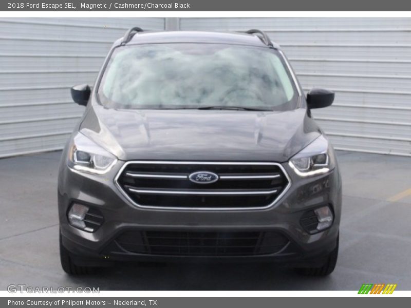 Magnetic / Cashmere/Charcoal Black 2018 Ford Escape SEL