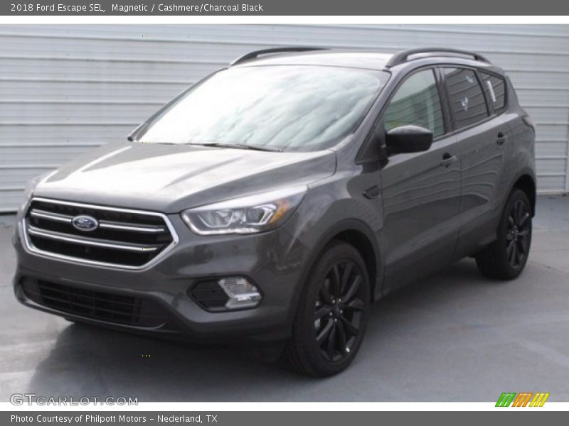 Magnetic / Cashmere/Charcoal Black 2018 Ford Escape SEL