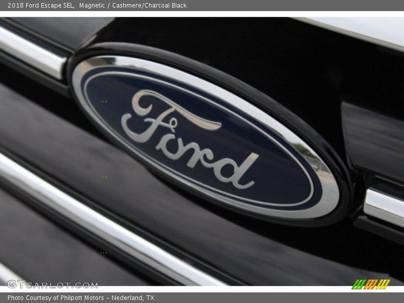 Magnetic / Cashmere/Charcoal Black 2018 Ford Escape SEL
