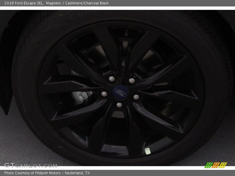 Magnetic / Cashmere/Charcoal Black 2018 Ford Escape SEL