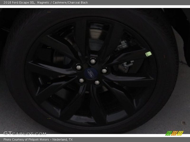 Magnetic / Cashmere/Charcoal Black 2018 Ford Escape SEL