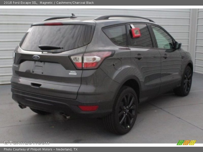 Magnetic / Cashmere/Charcoal Black 2018 Ford Escape SEL