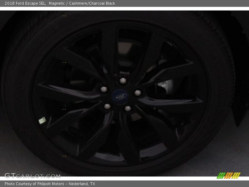 Magnetic / Cashmere/Charcoal Black 2018 Ford Escape SEL