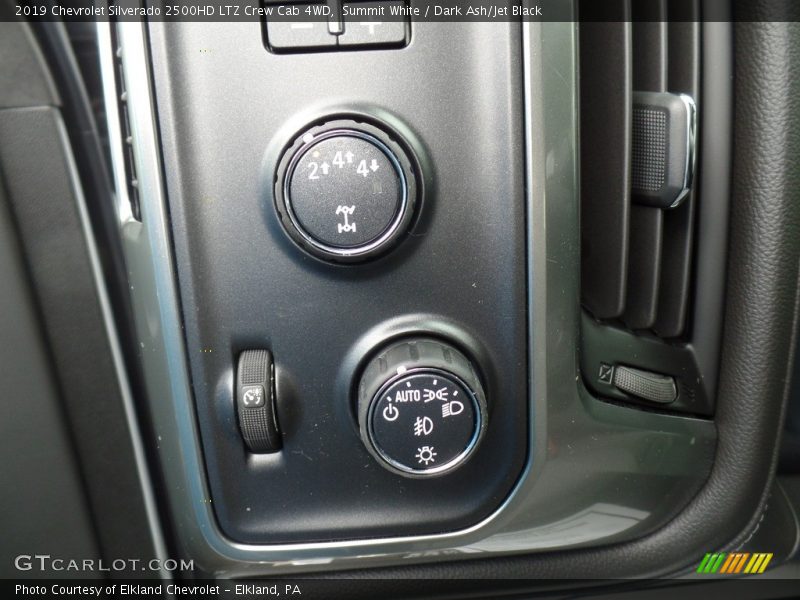 Summit White / Dark Ash/Jet Black 2019 Chevrolet Silverado 2500HD LTZ Crew Cab 4WD