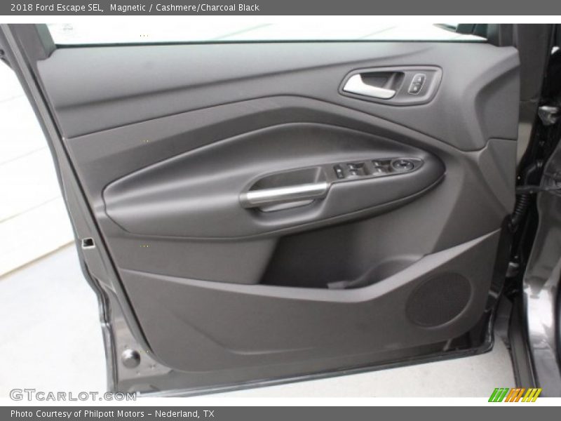 Magnetic / Cashmere/Charcoal Black 2018 Ford Escape SEL