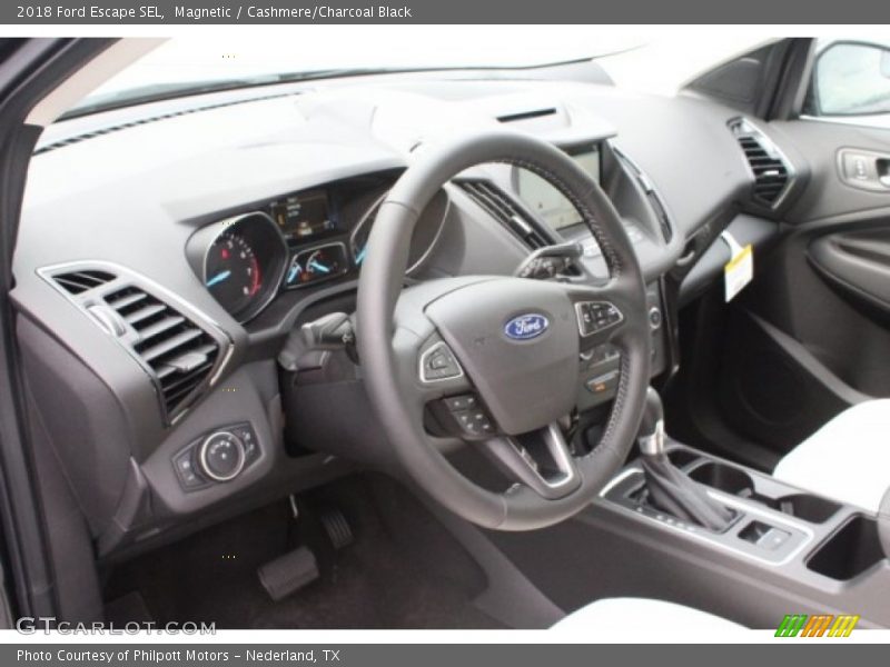 Magnetic / Cashmere/Charcoal Black 2018 Ford Escape SEL