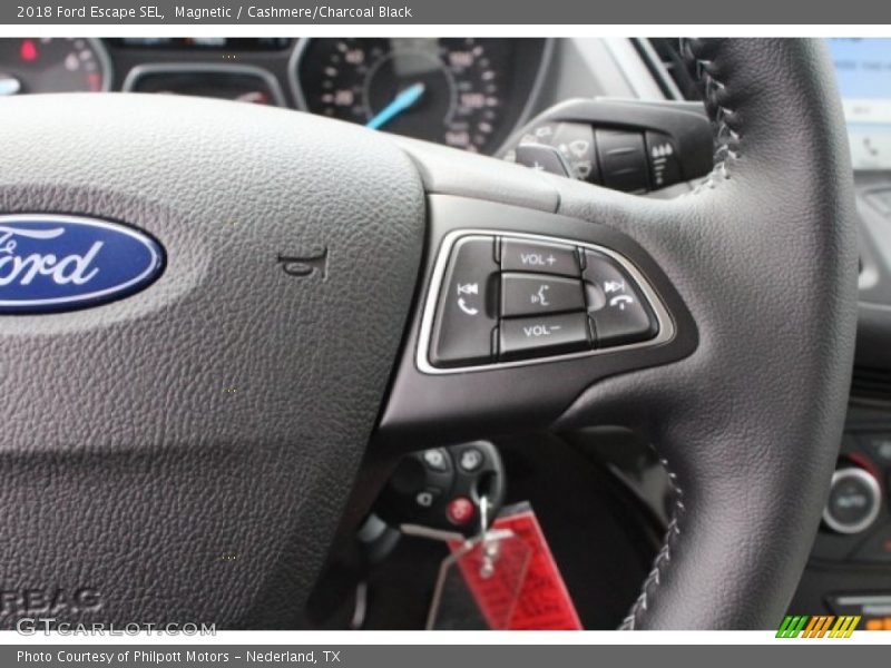 Magnetic / Cashmere/Charcoal Black 2018 Ford Escape SEL