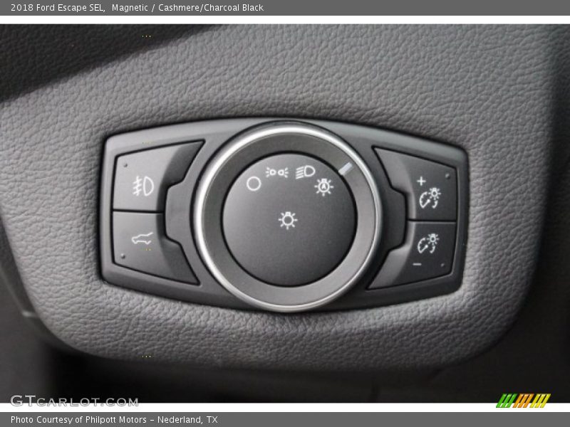 Magnetic / Cashmere/Charcoal Black 2018 Ford Escape SEL
