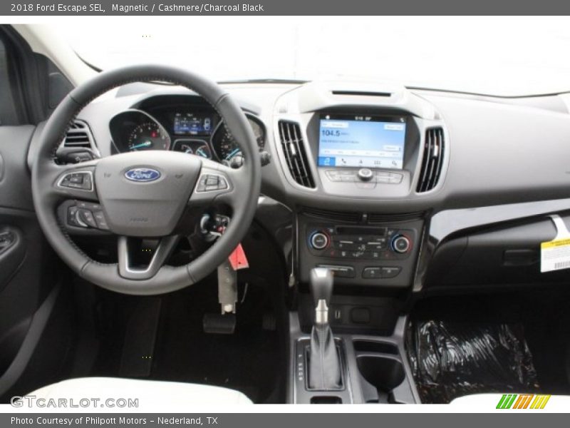 Magnetic / Cashmere/Charcoal Black 2018 Ford Escape SEL