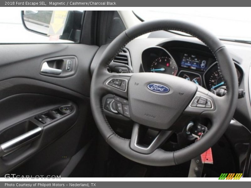 Magnetic / Cashmere/Charcoal Black 2018 Ford Escape SEL